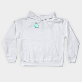 A Teal (Spotted) Seal! Kids Hoodie